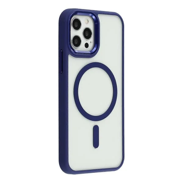 Til iPhone 12 Pro Max Cover Kompatibel med MagSafe Anti-Drop TPU PC Telefoncover