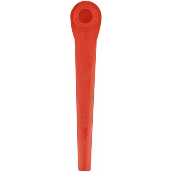 100 stycken plastblad för Gardena grästrimmer, Ersättningsblad för Gardena grästrimmer och sladdlös grästrimmer