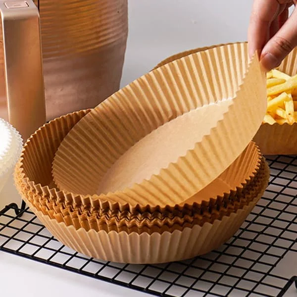 50-Pack Baking Paper for AirFryer 16cm - Small