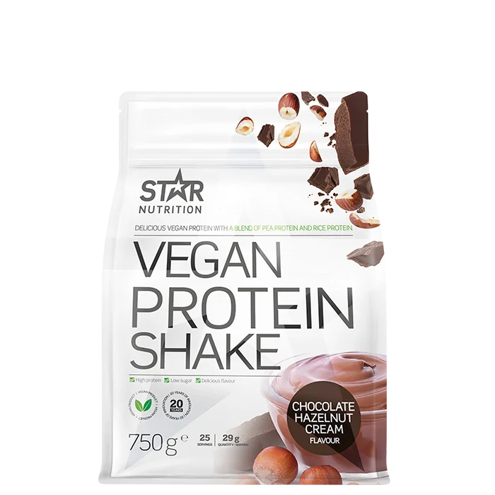 Star Nutrition Vegansk proteinshake Vegansk proteinpulver 750 g