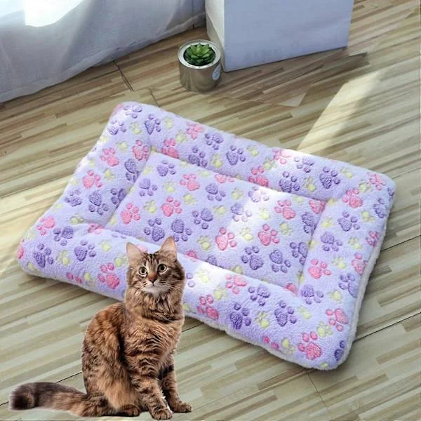 Kattfilt Mysig Lugnande Kattfilt, Mysig Lugnande Katt Hundfilt, Mysig Katt Lugnande Filt (E, 18.9 * 13.4IN) [DB]