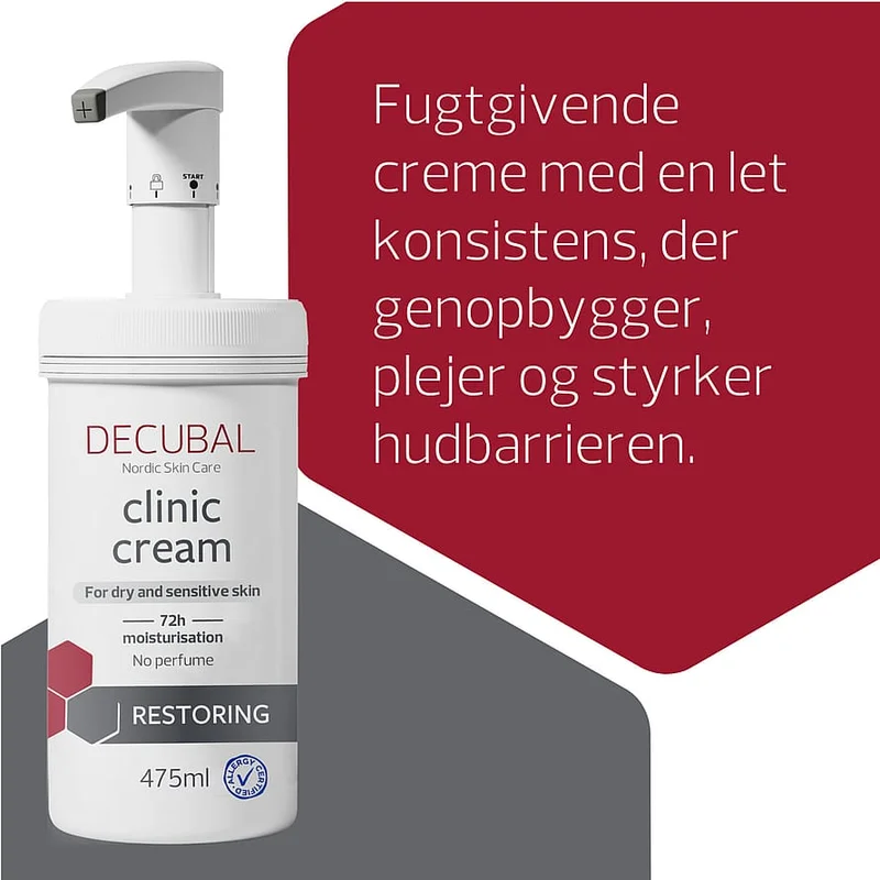 Spar 20% • Køb 2, Decubal Clinic cream 475 g, Hudpleje, Kropspleje, Bodylotion