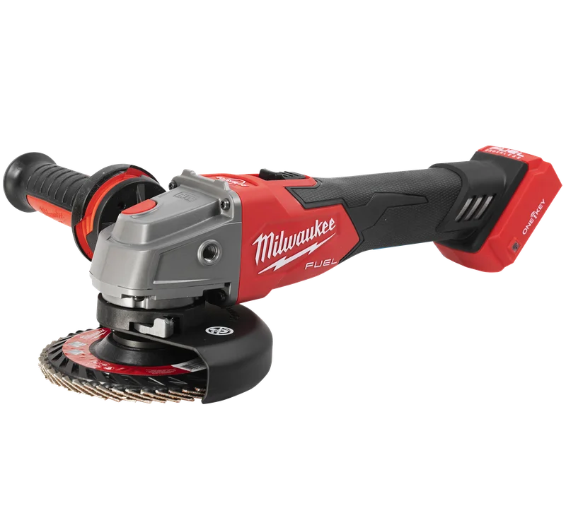 Milwaukee M18ONEFSAG125XB0X Vinkelslip Ø125 mm, utan batteri och laddare, Maskiner