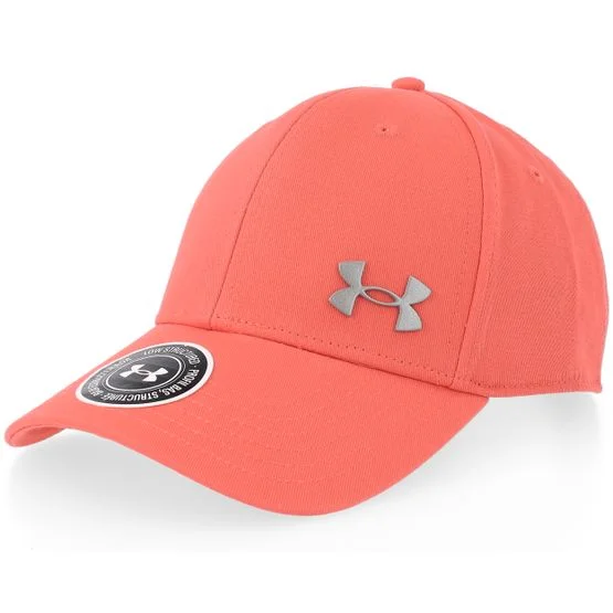 Under Armour - Rød Caps - Essential Low Metal Venom Red Adjustable @ Hatstore