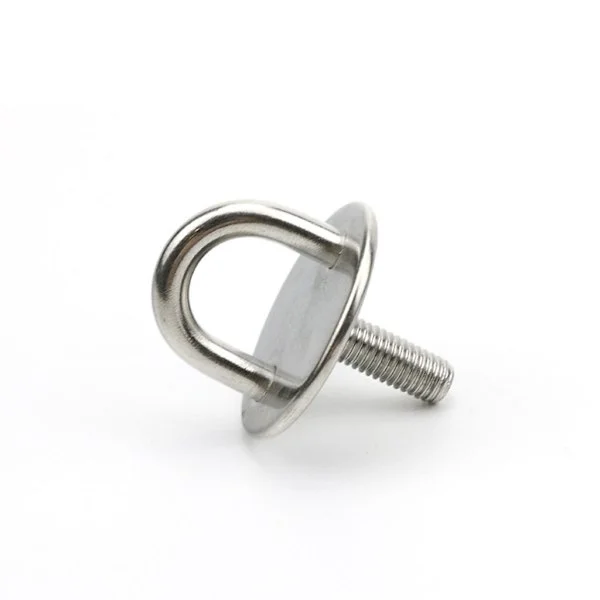 Rund Klammerring Krok Kraftig Ögleplatta för Båttillbehör