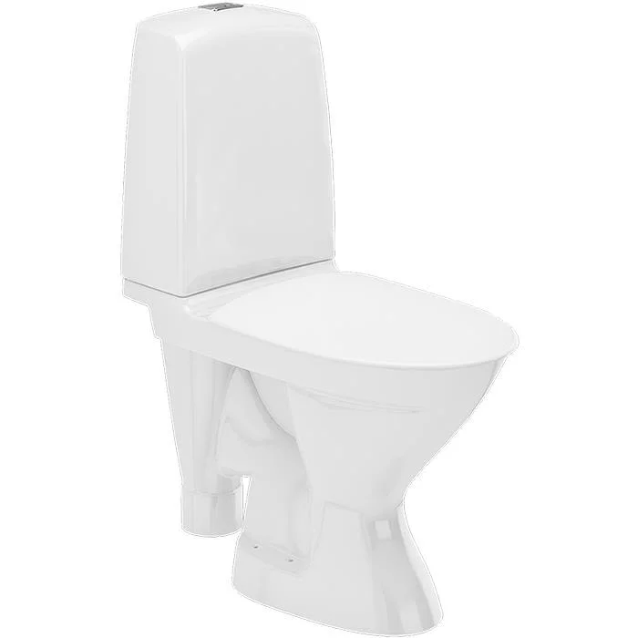 Ifö Spira Rimfree 627008897 Toalettstol med mjuksits, Badrum