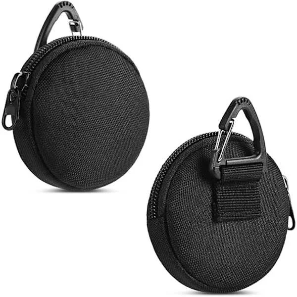 Coin Pouch, Small Coin Purse Keychain, Professional Pocket Accessory Case for Military Bags, Small Wallet for Change, Wireless Headset Package.