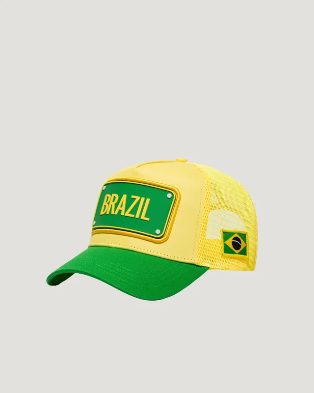 John Hatter TEAM CAP - BRAZIL Keltainen Lippikset Pojat - Kids Brand Store