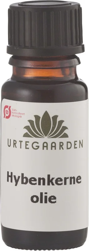 3 for 2 - Urtegaarden Hybenkerneolie Ø 10 ml, Hudpleje, Ansigtspleje, Ansigtsolie