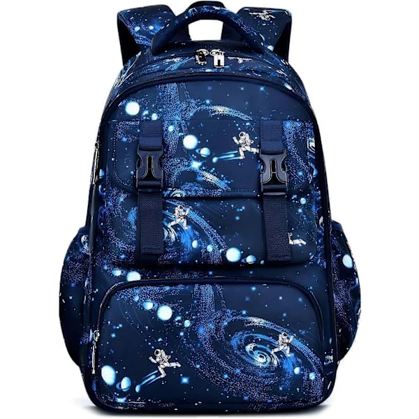 School Backpacks for Boys 8-12 Years, Large Nylon School Backpack for Primary School, Waterproof Breathable Kids Backpack