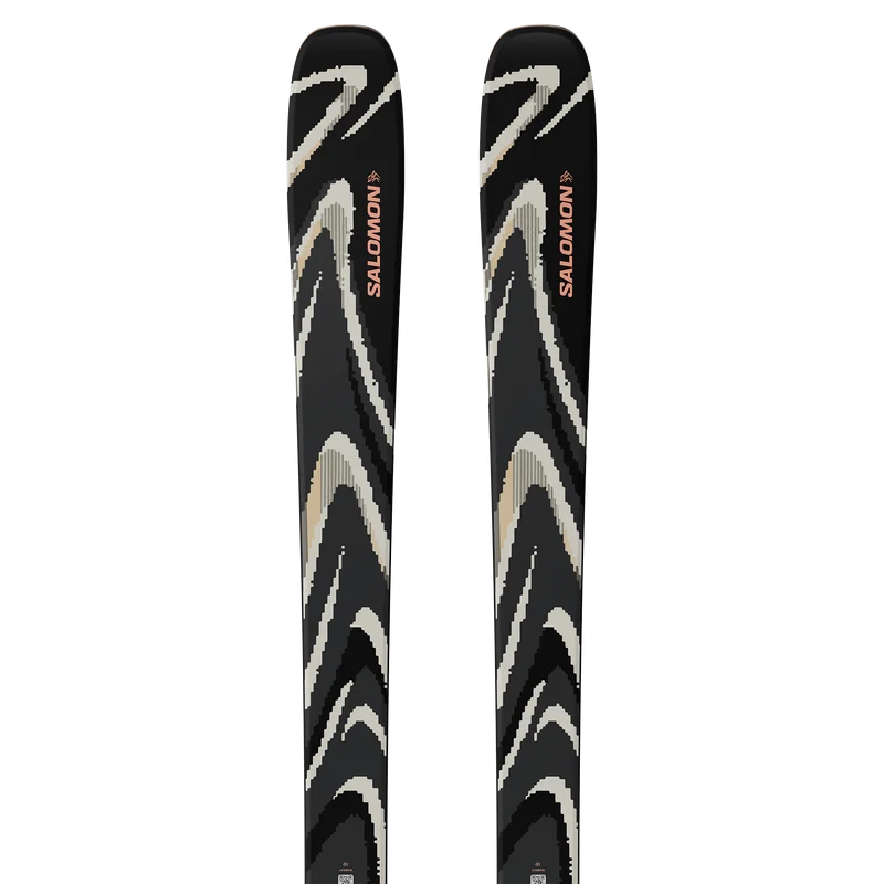 Salomon - Sci da sci alpino N QST 94 Black - Black / Almond Milk