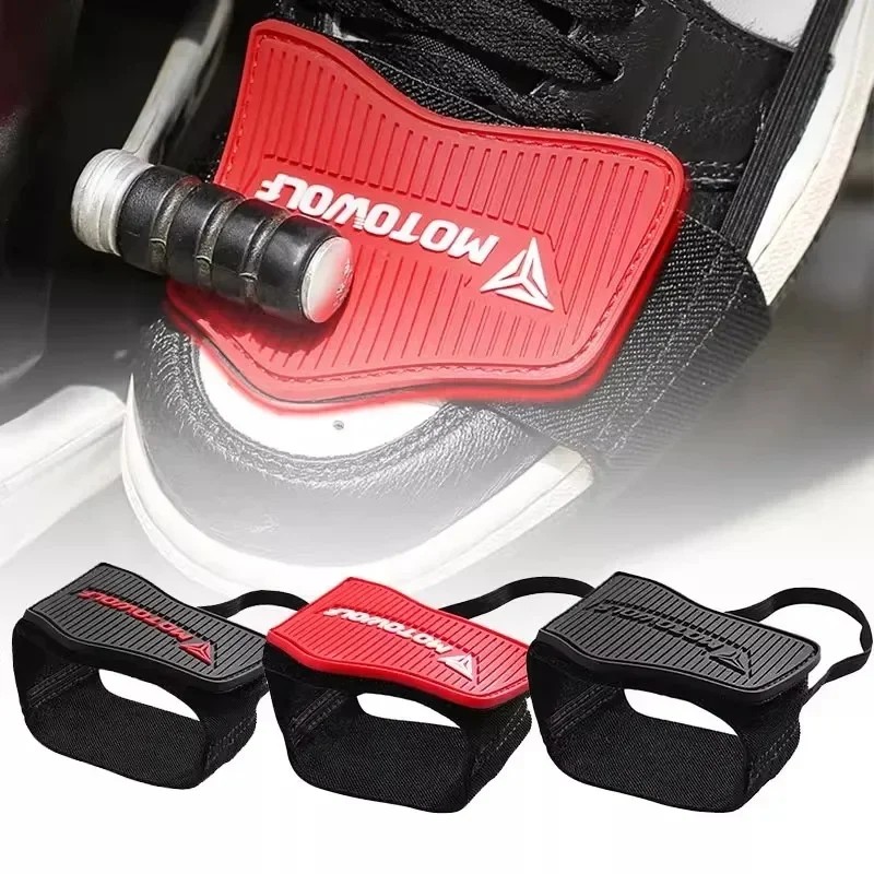 AliExpress - MOTOWOLF Coussinet de protection pour levier de vitesse pour moto – Housse de botte antidérapante durable, protection universelle pour 