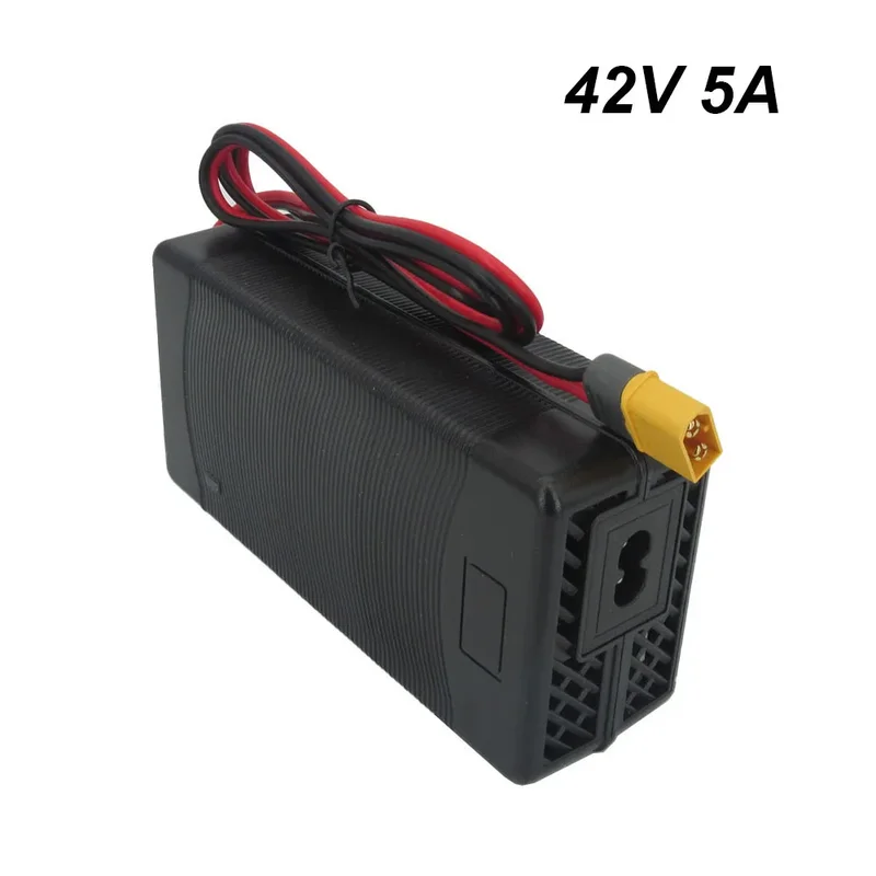 AliExpress - 42V 5A Li-Ion Akku Ladegerät XT60 DC 42V5A 36V 10S Lithium 20AH 30AH 40AH Ladegerät 36V5A mit Lüfter