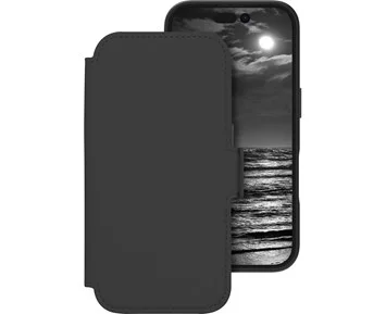 dbramante1928 iPhone 16 - Lynge MS ICON - Midnight - Fyndvara - Smidigt plånboksfodral med MagSafe till iPhone 16