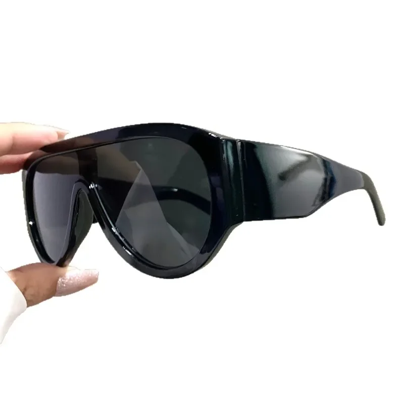 AliExpress - Lunettes de soleil aviateur rétro surdimensionnées pour femme, monture large de luxe, verres dégradés verts, style rond classique, verres
