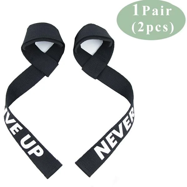 Gym Lifting Straps Marklyft Fitness Handskar Vikt