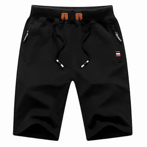 2022 nya herrshorts sommarbyxor Bomull Casual Sweat Bermudas Herr Svart Homme Klassiskt märkeskläder Strandshorts Man Z