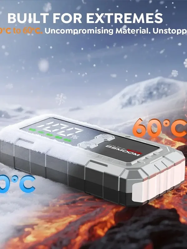 AliExpress - 1000A/1500A piekstroom Jump Start Powerbank Noodaccu Booster Powerbank Start Powerbank Booster voor 12V benzine- en dieselvoertuigen