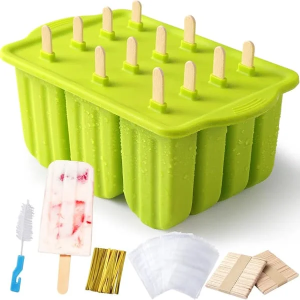 Ice Molds - Ice Pop Maker - Silicone Ice Molds - Popsicle Molds - Reusable - Molds - Popsicle - Ice Pop Mold - Silicone Ice Pop Mold