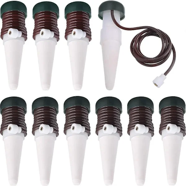 Watering Spikes Automatic Watering System, 10-Pack Self-Watering Plants Slow Release for Indoor or Outdoor Plants
