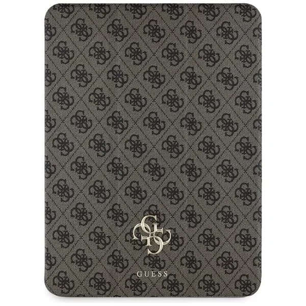 Guess Magnetic 4G Big Logo-fodral för iPad Air 13" M3 (2025) / iPad Air 13" M2 (2024) (brun)