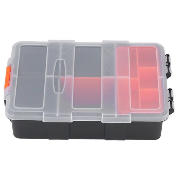 Parts Box Classification Grid Storage Box PVC Components Parts Tool Organizer for Hardware Assembly