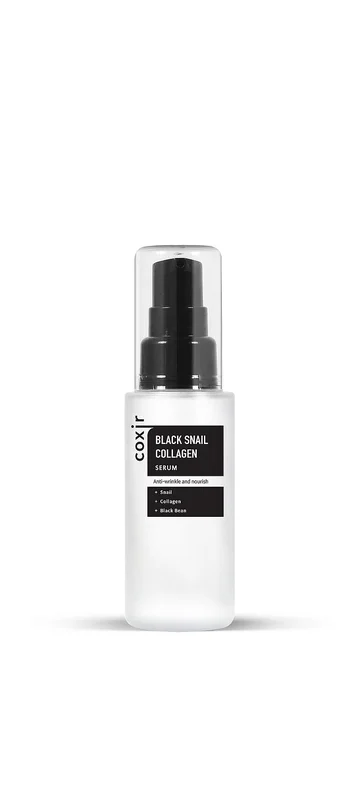 coxir Black Snail Collagen Serum 50 ml, Hudpleje, Ansigtspleje, Serum