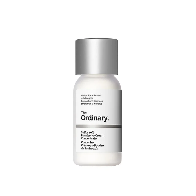 The Ordinary Sulfur 10% Powder-to-Cream Concentrate 5 g, Hudpleje, Ansigtspleje, Dagcreme