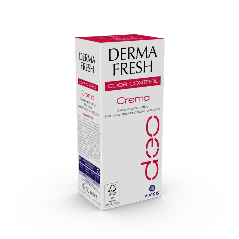 Dermafresh Odor Control Crema Deodorante Attivo 30ml