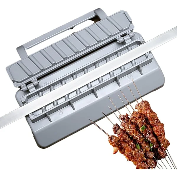 Kebab Maker, Kebabpresse Manuell Kebabform Bærbar Kebab Maker Grillspyd, Kebab Maker, Kebabpressemaskin, Lett å Rengjøre Utendørs Grillverktøy/NC/