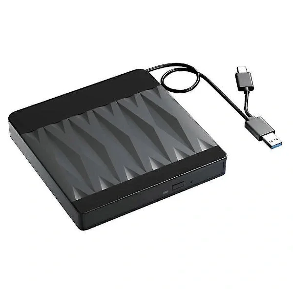 External Blu-Ray Drive Optical Drive CD DVD BD Burner RW Player, ReWriter Disc Duplicator Comp