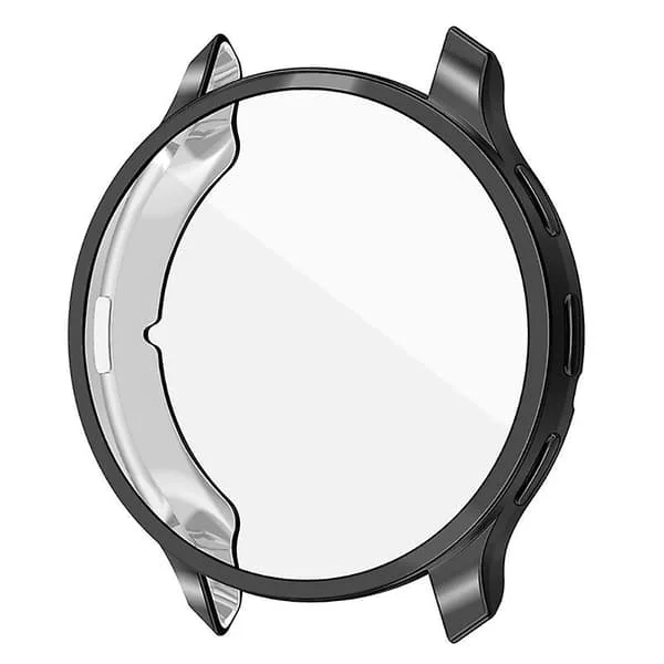 Støtsikkert ripebeskyttelsesdeksel Ramme Støtfanger Støvtett for Venu 3/3s Klokke Svart 41mm Black 41mm