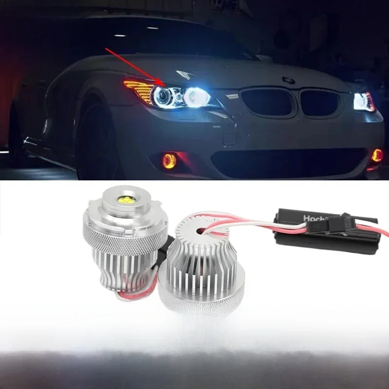 AliExpress - 100W LED Angel Eyes marqueur lumières ampoules lampe pour BMW série 5 E60 E61 LCI halogène phare 545i 550i 535i 530i 520i 2007-2010