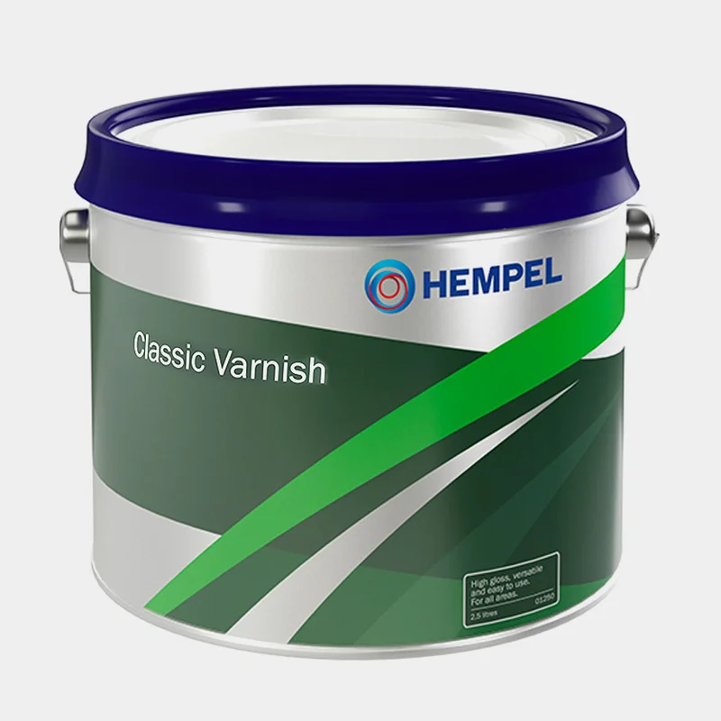 Fernis / klarlak Hempel Classic Varnish, 750 ml - Clear (00000) - Bådmaling