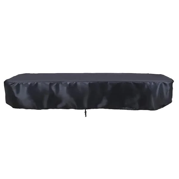 8ft Billard Pool Bord Cover med Snøre Slidstærkt Vandtæt Cover til Rektangulært Bord, B