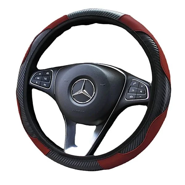 Rejäl Rattmuff / Rattskydd Racing Sport Läder - Flera färger
