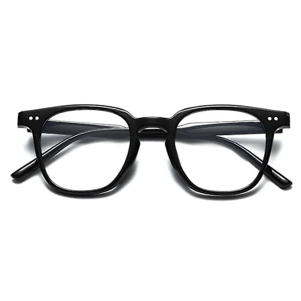 Blålysfilter Briller, 2-pakning Runde Anti Blålys PC Gaming Briller Mote Briller, Blue Light Blocking Glasses, Uten Styrke