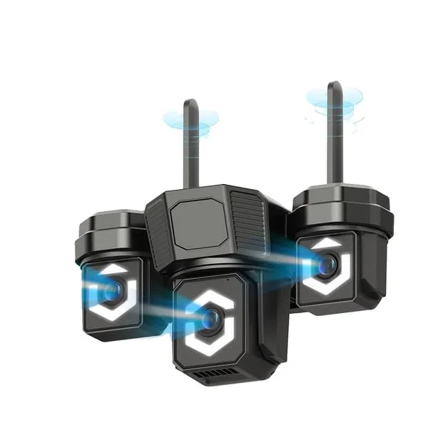 Övervakningskamera, AI Mänsklig Detektion, IP66 Vattentålig, WiFi
