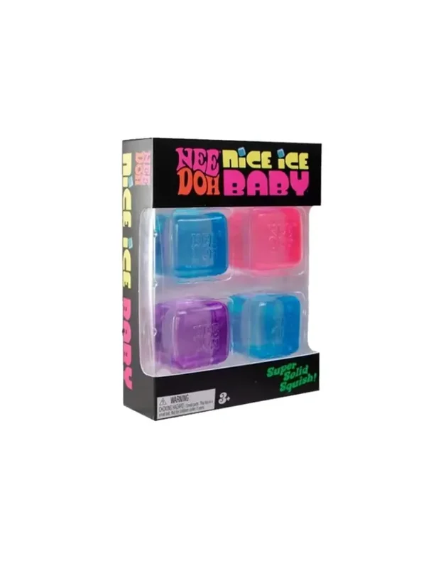 AliExpress - Neues Needoh Nice Ice Baby Fidget Cube Set 4er-Pack Super Solide Squish Sensorische Spielzeuge Ungiftige Quetschspielzeuge für ADHS und 