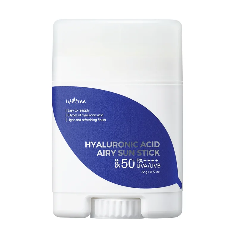 Isntree Hyaluronic Acid Airy Sun Stick SPF 50+ PA++++, 22 g