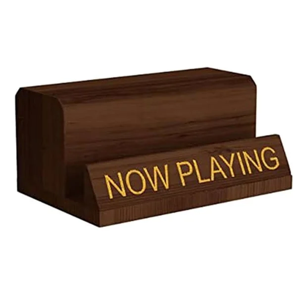 Spiller nå Vinyl Plate Stativ Vinyl Plate Holder Display Tre Plate Lagring Stativ for Album S (FMY)