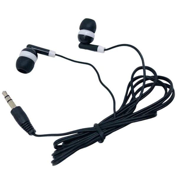 3,5 mm In-Ear Hörlurar med Sladd för Smartphone Hörlurar Kraftfullt Ljud Bas Ljudisolerande Multifunktionellt Hörsnäcka