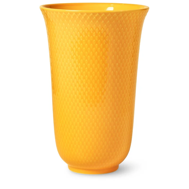 Lyngby porcelæn Color vas, 20 cm, gul | Inredning > Vaser & Krukor > Vas | Bagaren och Kocken