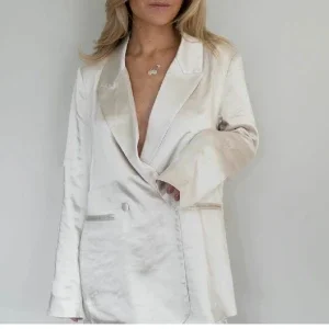 Satin blazer