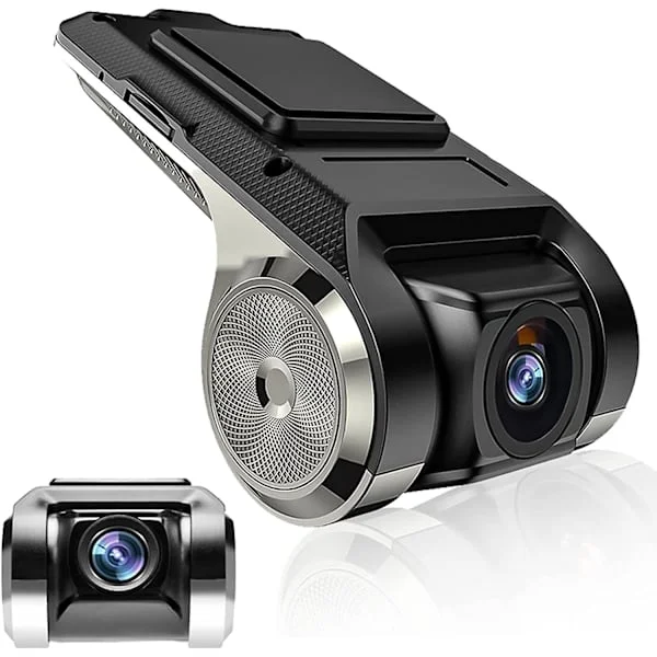 Bil Dash Kamera HD Mini DVR Bil Kamera Optager 140 graders synsvinkel, USB Bil DVR til Android Autoradio Understøtter TF(max32g)