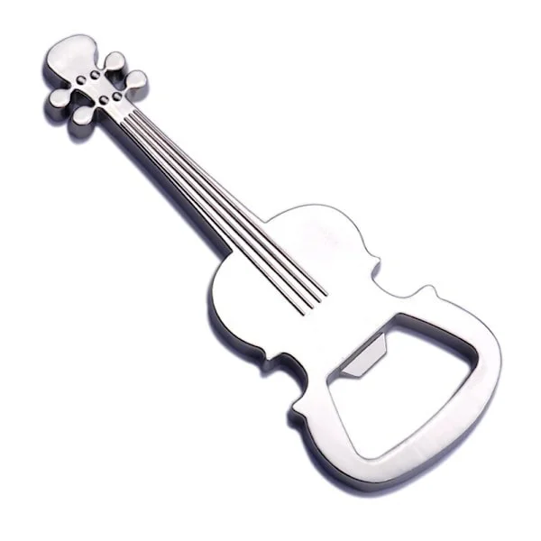 Gitarformet Flaskeåpner for Menn, Bursdagsgave, Julegave til Gitarist, Venn, Pappa, Gitarformede Gaver for Drikkeelskere, Musikk