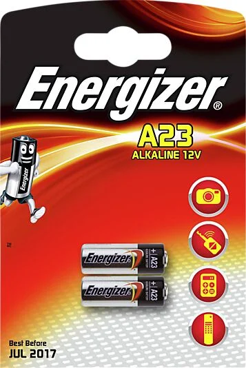 ENERGIZER Batteri alkaline A23 12v 2stk