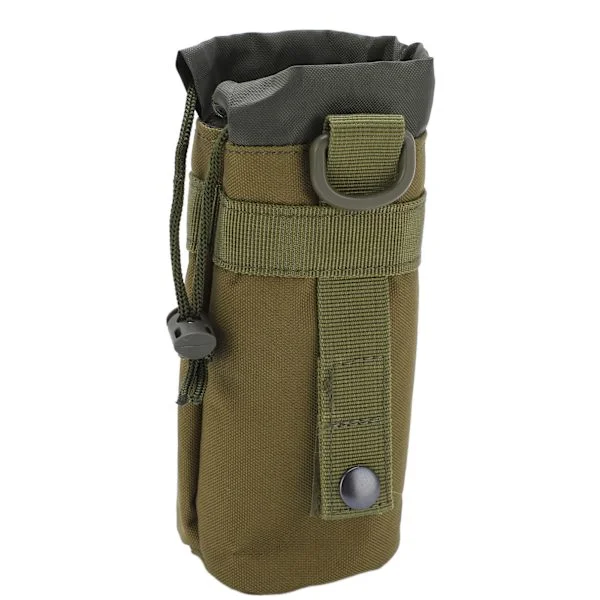 Water Bottle Holder Hands Free Portable Bike Water Bottle Bag for Outdoor Activities Green