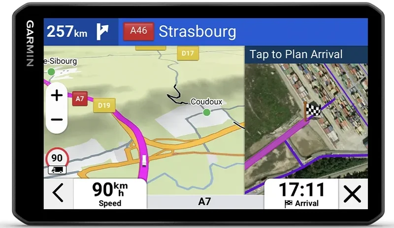 Garmin Dezl LGV720, EU+South Africa - 7" GPS för lastbil med röststyrning och WiFi