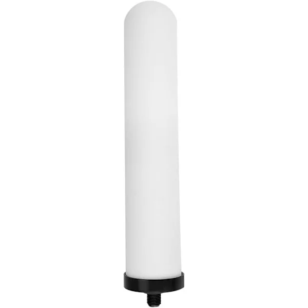 10-inch Ceramic Filter Cartridge, Activated Carbon Replacement Water Purifier, Antibacterial Purification Bathroom Accessory